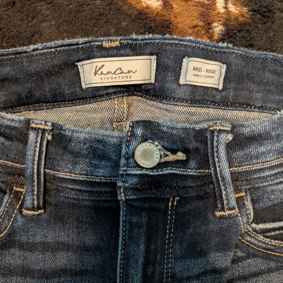 Kancan Midrise Ankle Skinny Jeans - Picture 1 of 4